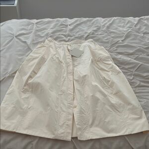 Tibi eco poplin lantern skirt